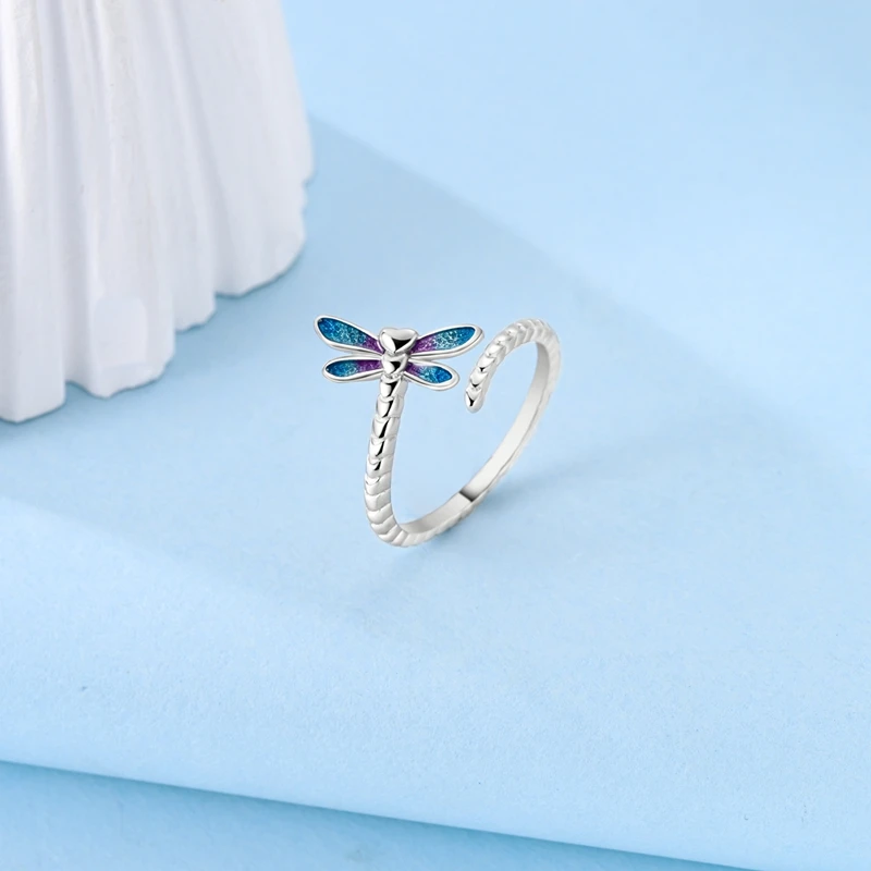 

Original 925 Sterling Silver Seashell Open Rings For Women Girls Jewelry Birthday Anniversary Gifts