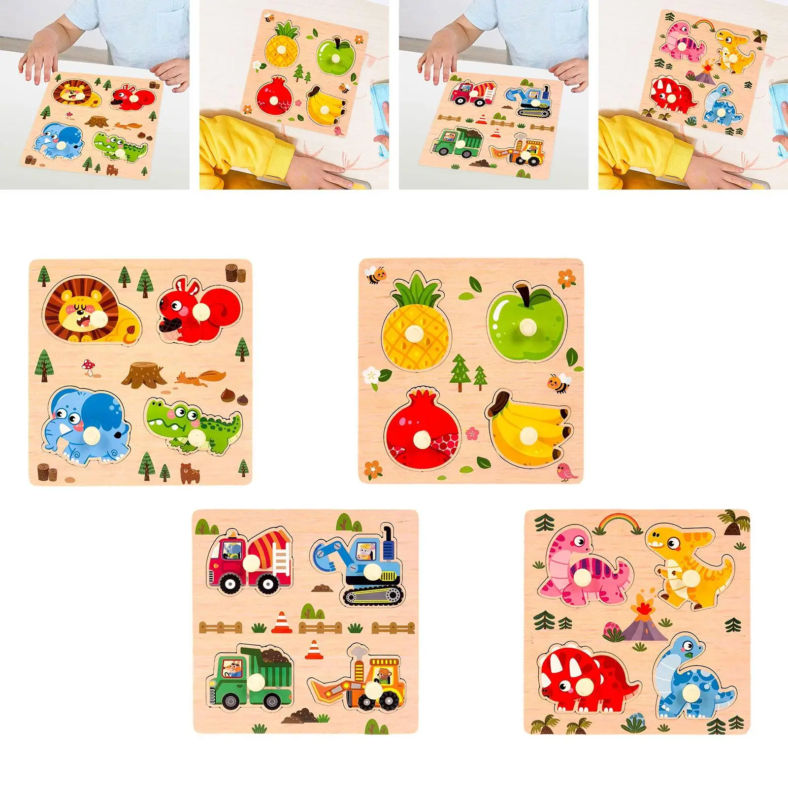 กระดานจับคู่รูปทรงไม้สำหรับกิจกรรมกลางแจ้ง