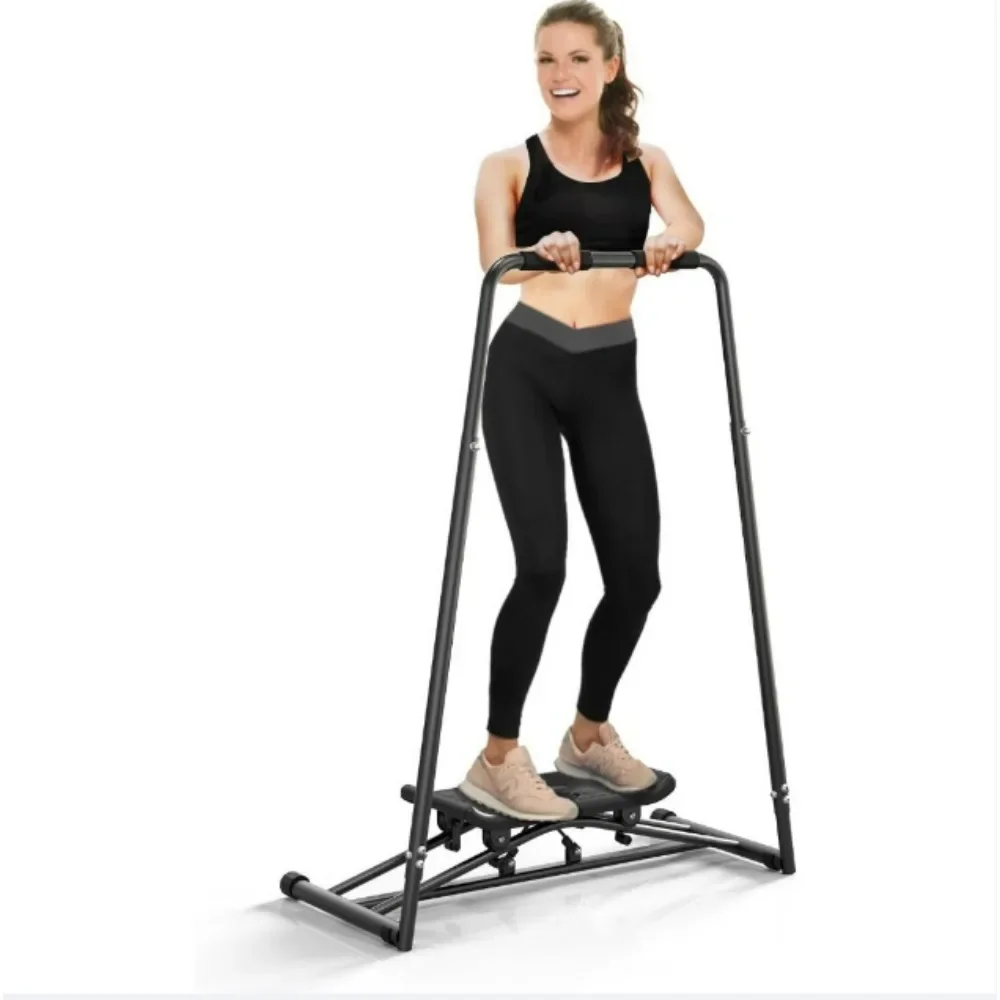 Ski Machine, Low Impact Plyometric Exercise Equipment, Ski Simulator Trainer Cardio Machine Full Body Workout with Resistanc.