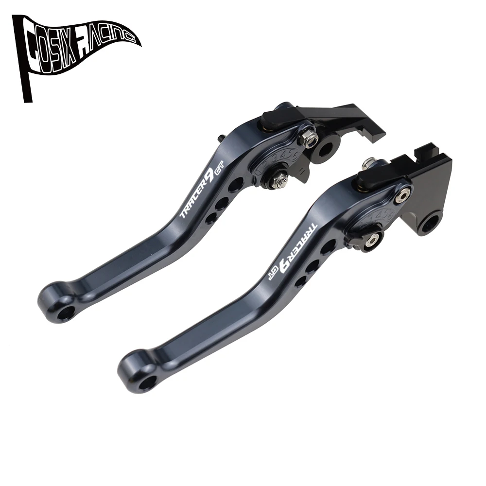 Fit For TRACER 9 GT TRACER 900 GT 2015-2020 Motorcycle CNC Accessories Short Brake Clutch Levers Adjustable Handle Set