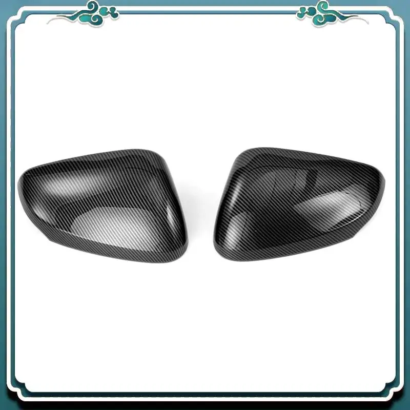 

ABTU-For Seeker Trax 2023 2024 Door Side Rearview Mirror Trim Cover Accessories Spare Parts ABS Carbon Fiber