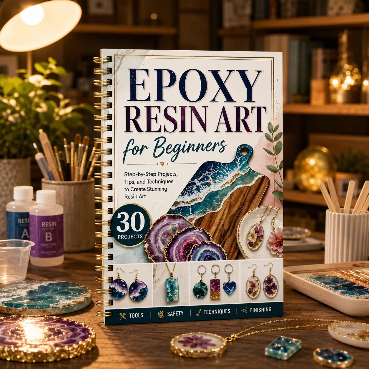 Epoxy Resin Art for Beginners, - Art Craft Ideas For Adults ulasan dan harga