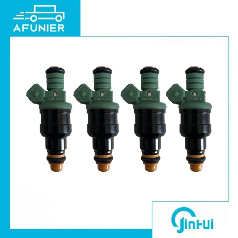 

4Pcs Fuel Injector Nozzle For Ford Escort Sierra Granada 1.4 2.0 i OE No.:0280150743