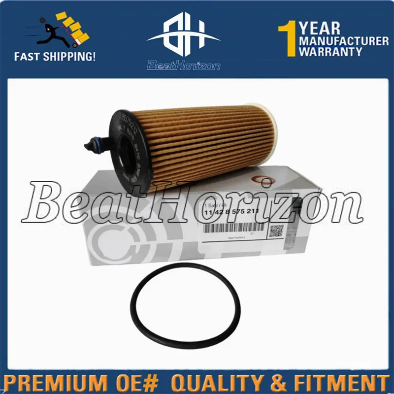 

Engine Oil Filter Kit For Bm Engine X3 X4 X5 X6 11428575211 Model G01 2017 2018 2019 2020 2021 2022- XDrive 20d 20i 25i 28i