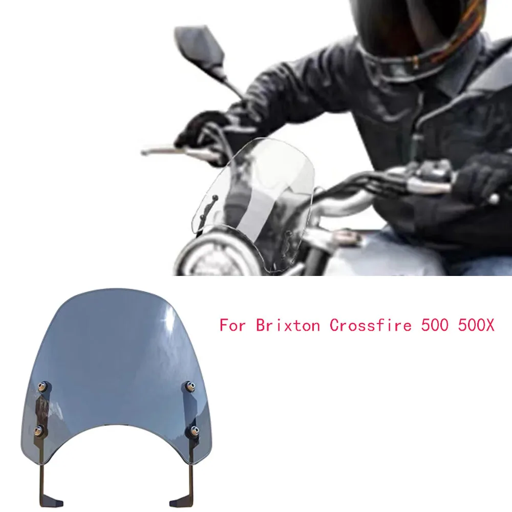 

Motorcycle Fit Brixton Crossfire 500 / 500X Windscreen Windscreen For Brixton Crossfire 500 500X