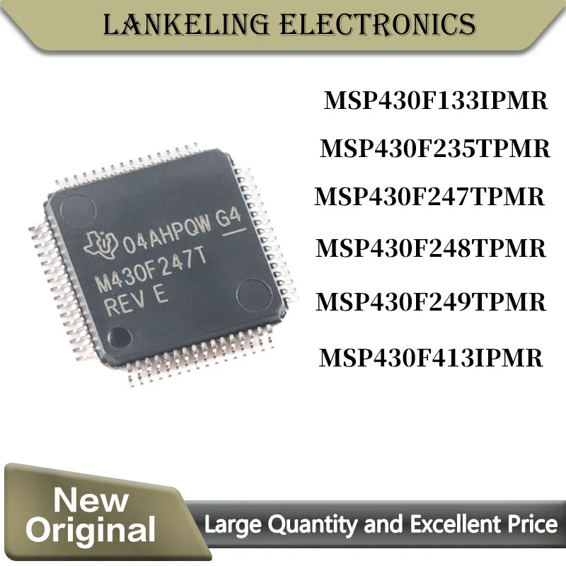 MSP430F133IPMR MSP430F235TPMR MSP430F247TPMR MSP430F248TPMR MSP430F249TPMR MSP430F413IPMR 100% Brand New Original IC LQFP chip