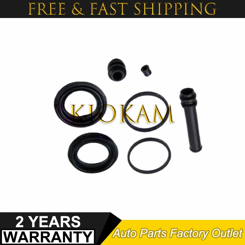 لميتسوبيشي باجيرو طقم تصليح الخلفية مونتيرو III 3rd IV 4th 1 مجموعة الجبهة الفرامل الفرجار مجموعة سدادات مانعة للتسرب MR407427