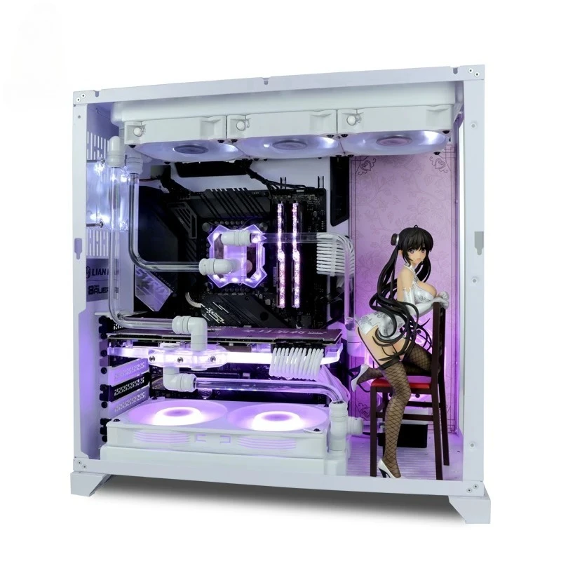 O11 Bauhaus host i7 13700K/RTX 4070ti water-cooled computer