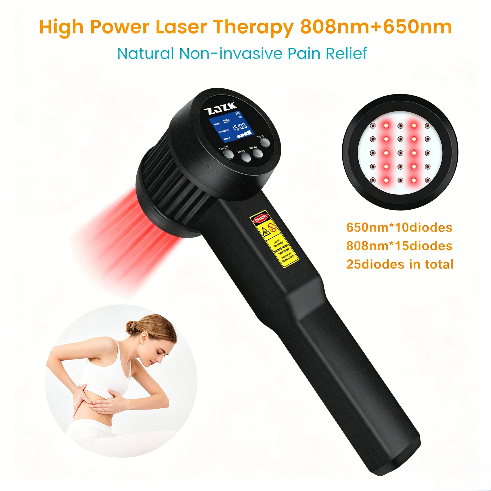 

NEWProfessional Medical Grade Therapeutic Equipment for Herniated Disc Tissue Repair and Finger Joint PainGOOD