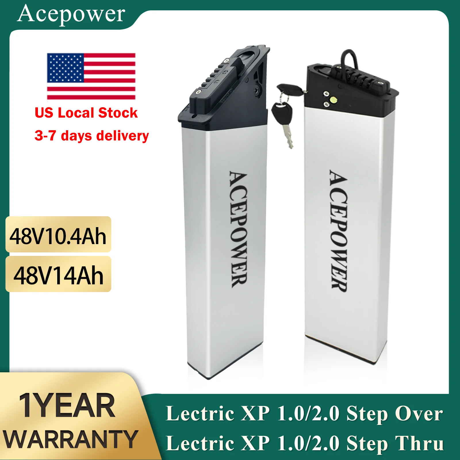48V 10.4Ah 12.8Ah 1…