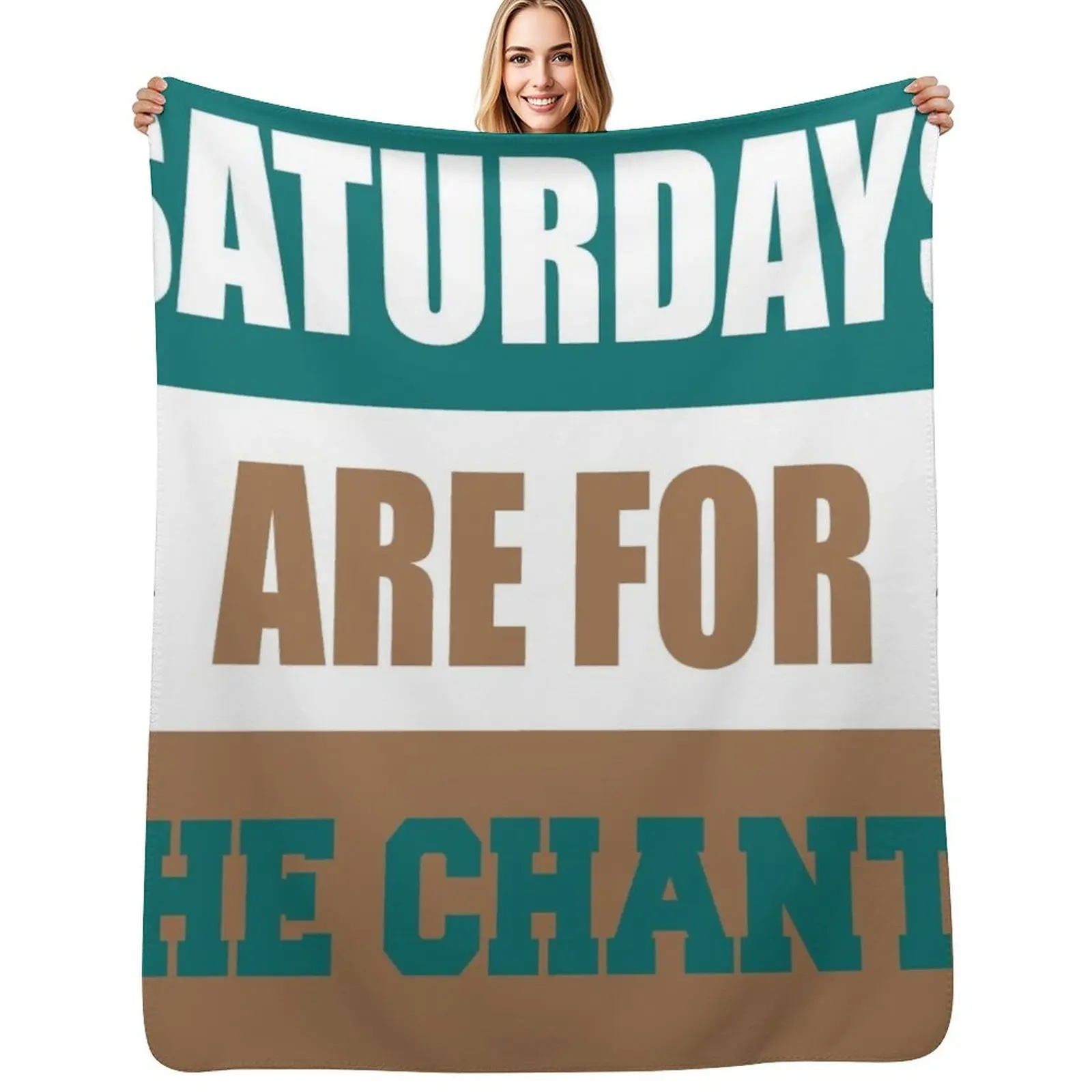 

Saturdays are for The Chants Throw Blanket For Baby Luxury Soft Big Beautifuls Blankets