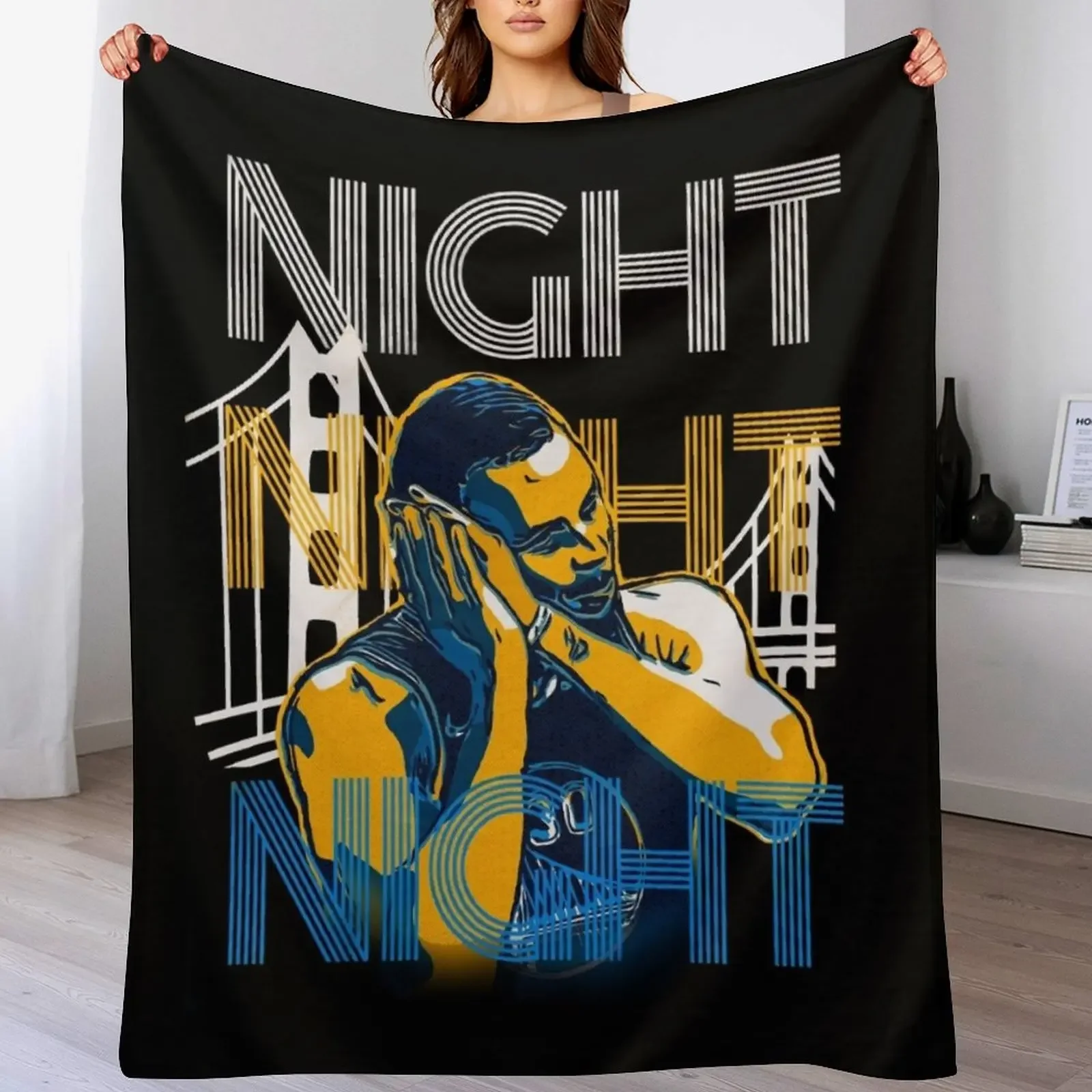 

night night ver 2 Throw Blanket Tourist for winter Blankets