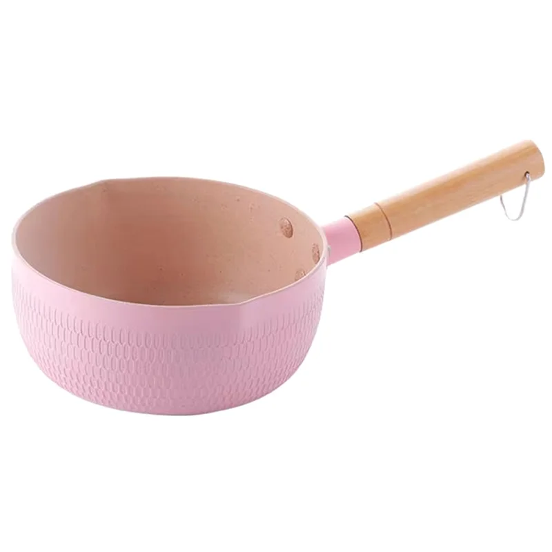 

A26F-Milk Pan, Baby Pan, Snow Pan, Frying Pan& Boiling Pot- 1 Non-Stick Pan Set Integrated Induction Cooker, Universal Design