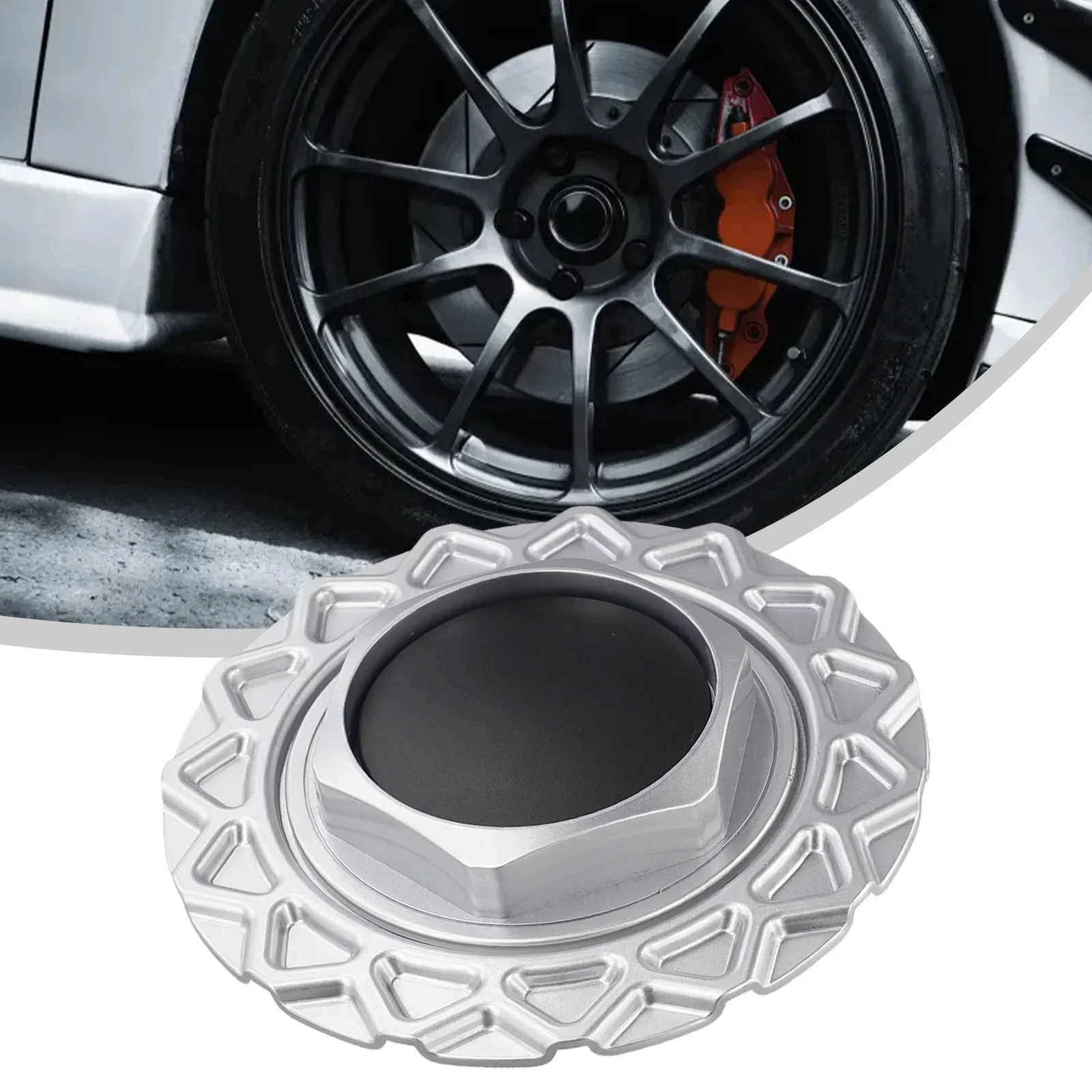 Cap Wheel Center Cap 151MM ABS Plastic For MX-5 For Miata For RX-7 1989-1991 Sliver Car Truck High Quality None