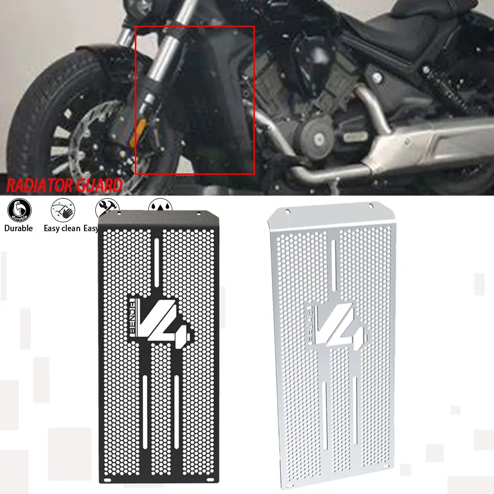 FOR BENDA BD500 2/V4 2023 2024 BD 500 V4 2025 Motorcycle Accessories CNC Radiator Grill Guard Protective Cover Protector Grille