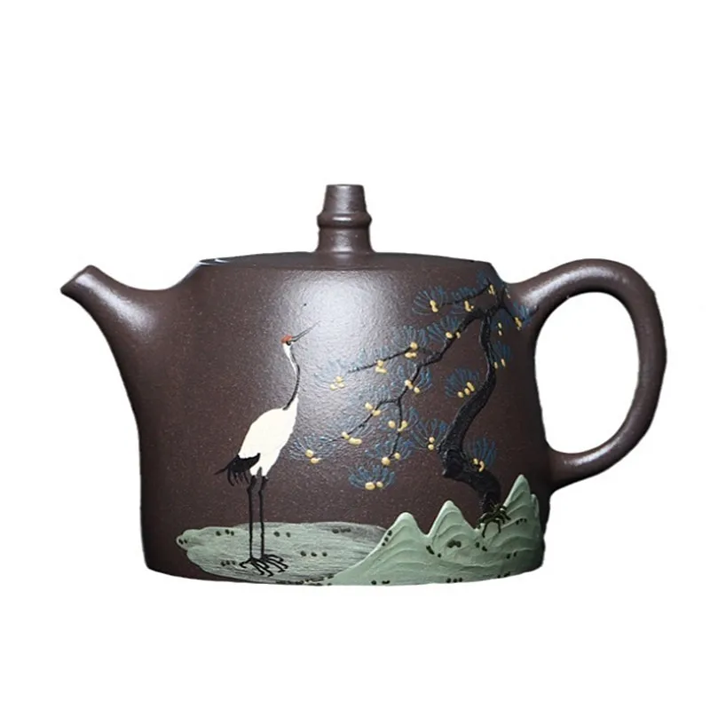 

240ML Classic Master Handmade Tea Pot Chinese Yixing Purple Clay Teapot Household Zisha Teaware Boutique Filter Beauty Kettle