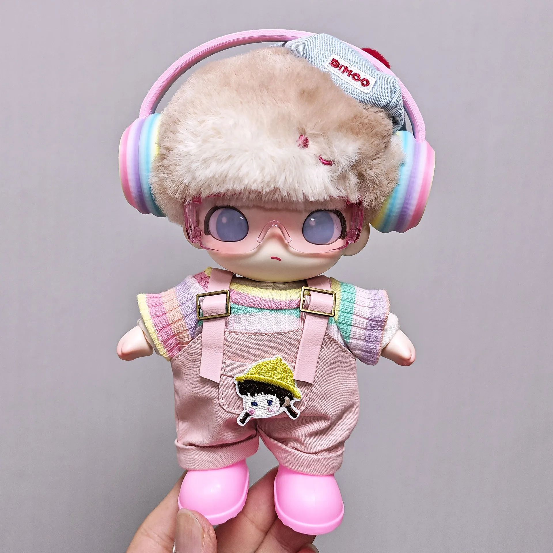 

For Dimoo High-quality Doll Clothing, Dimoo Doll Clothing Hanging Card Heart-stirring Special Pink Macaron Clothing Set