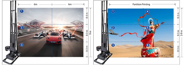 

Industrial-Grade Wheeled 3D Wall AND FLOOR Printer - Black Automatic Cement Deposition System with Multi-Language Control