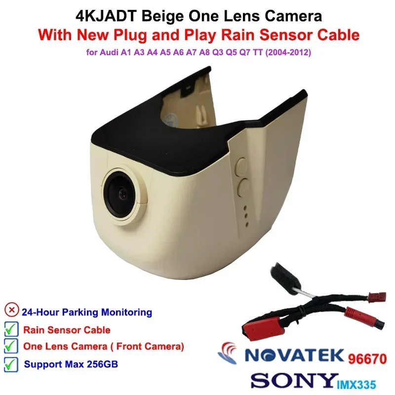 

Plug and Play Wifi Car DVR Dash Cam 4K 2160P for Audi a1 a3 a4 a5 a6 a7 a8 q2 q3 q5 q7 q8 rs tt b4 b5 b6 b7 b8 b9 c5 c6 c7 8p 8v