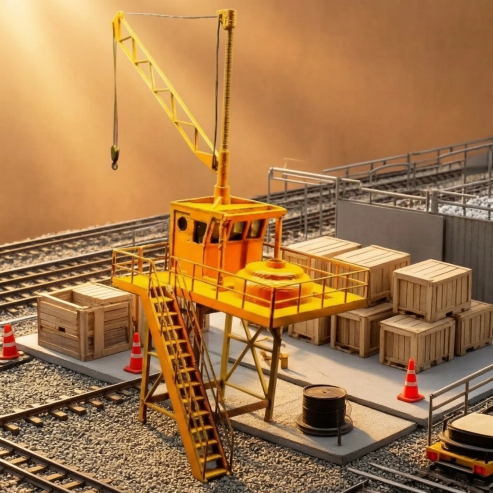 construction-crane-model-unpainted-diy-assembly-model-building-kit-miniature-toy-safe-for-hobbyists-railway-layouts-dioramas