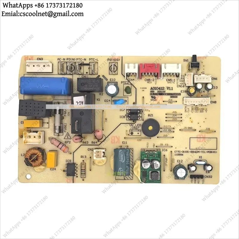 Suitable for Air Conditioner Mainboard A010412 V1.1 Control Circuit Board Replacement Part