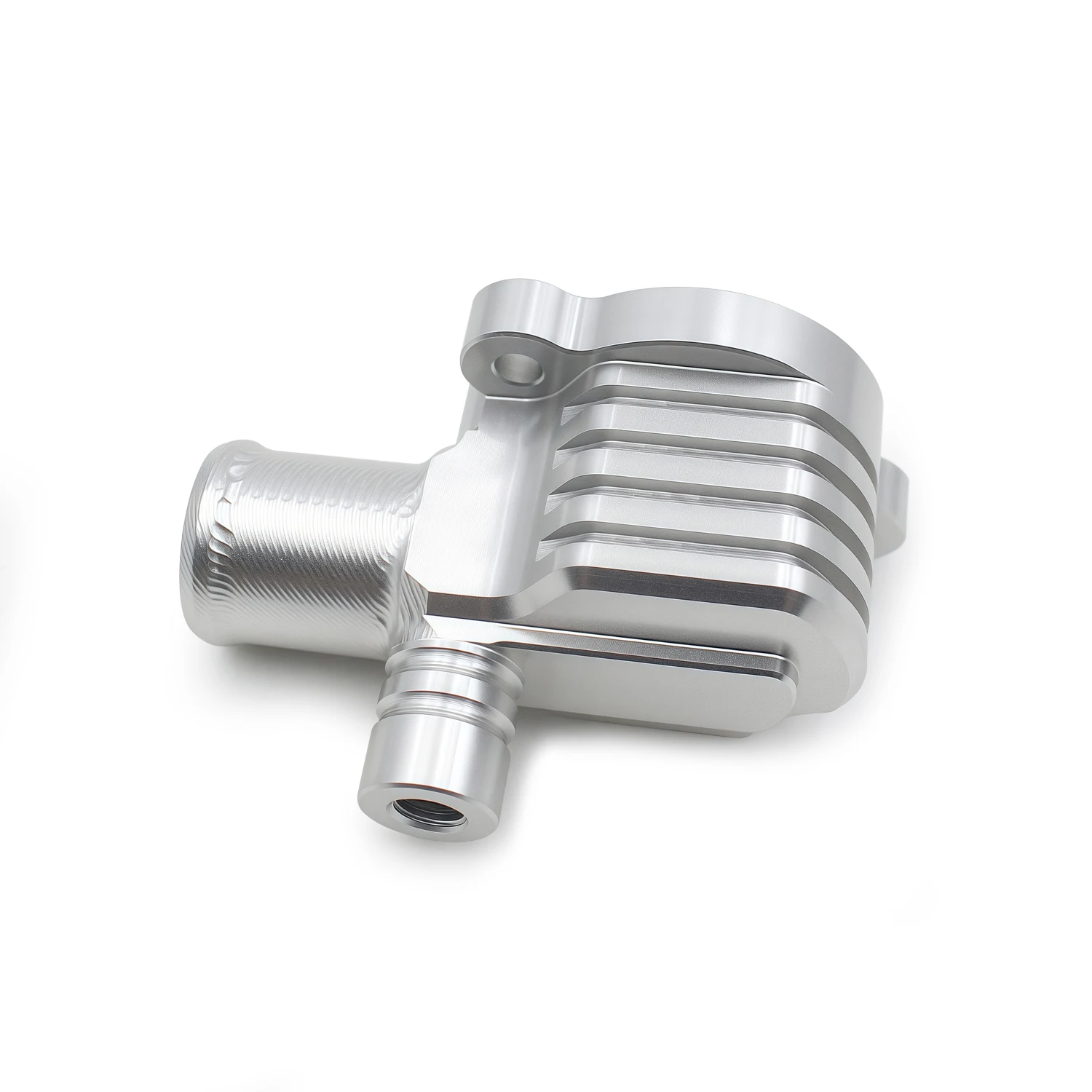 

Motorcycle Engine Parts Aluminum Thermostat Housing For Vespa GTS GTV 300