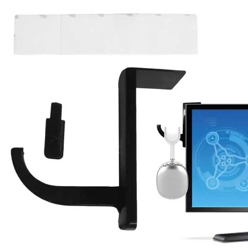 Universele Hoofdtelefoon Hanger Muur Haak Oortelefoon Stand Pc Monitor Headset Rack Draadloze Headset Oorhaakjes Protector Holder