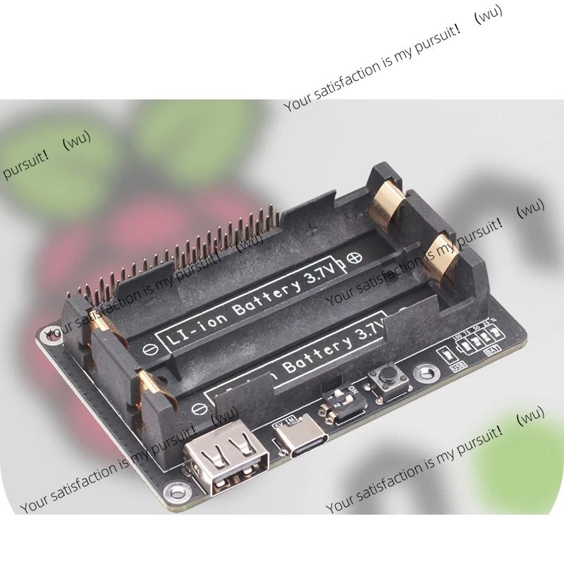 FOR Raspberry Pi 18650 UPS Uninterruptible Power Supply Extended USB Port Power Supply Device for Raspberry Pi 4 B / 3B+ / 3B/2B
