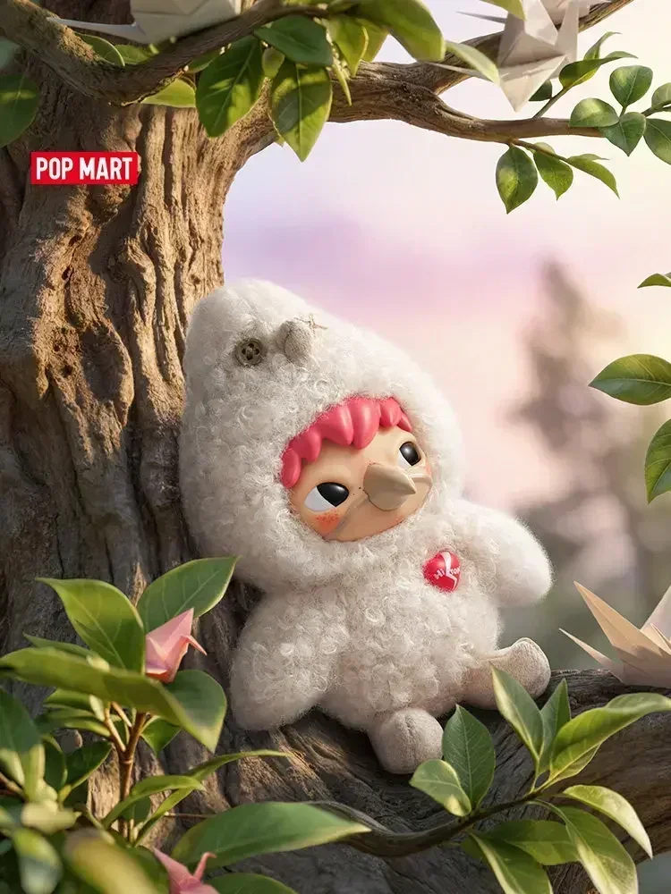 POP MART Seria Dear Birds Winylowa Pluszowa Zawieszka Blind Box Mystery Box Torebka Niespodzianka Zabawki Ozdoba na Biurko Kolekcja Figurki Anime — 2