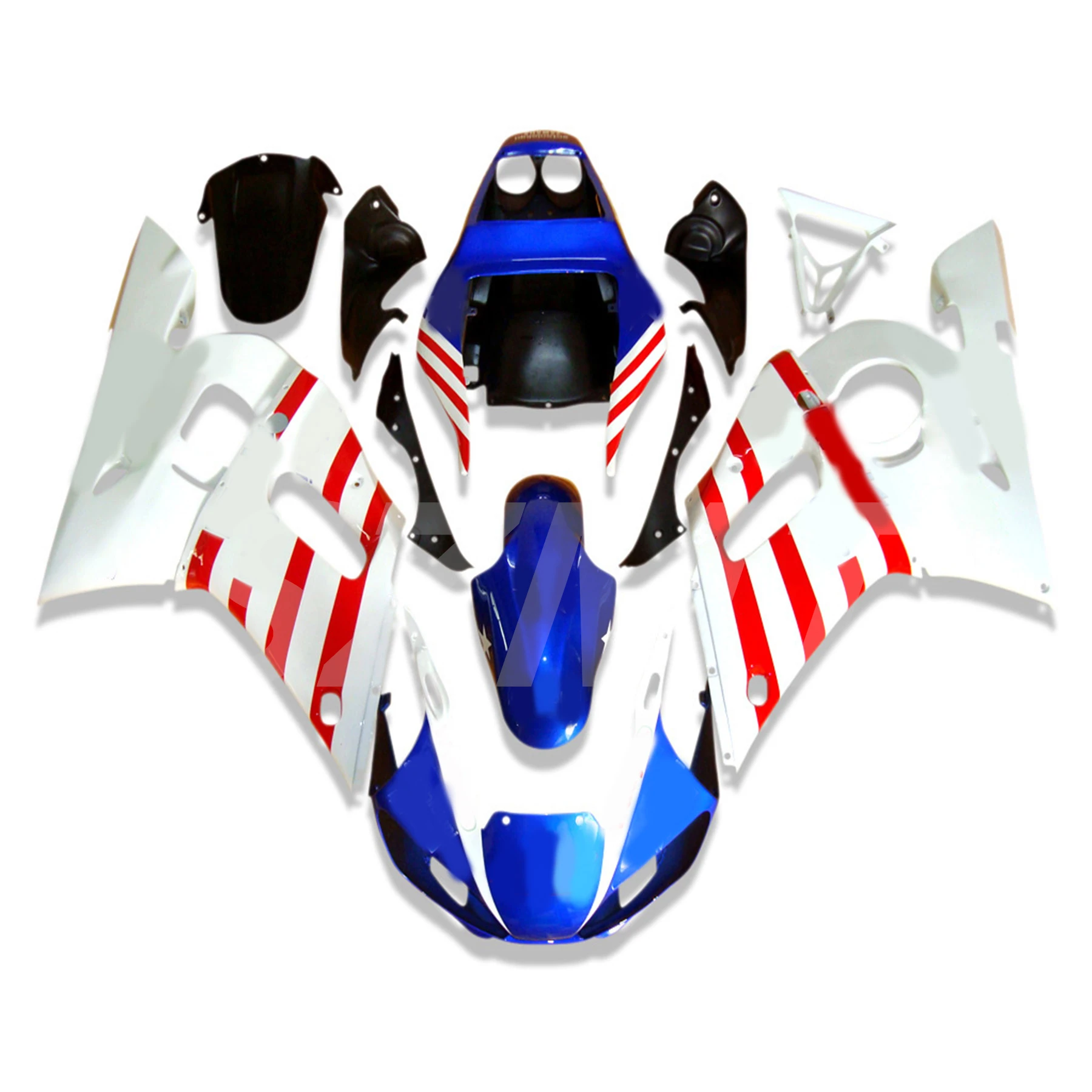 

Unpainted Injection Moulding Bodywork for YAMAHA YZFR6 YZF R6 YZF600 R6 YZF-R6 1998 1999 2000 01 02 Fairing Body Kit