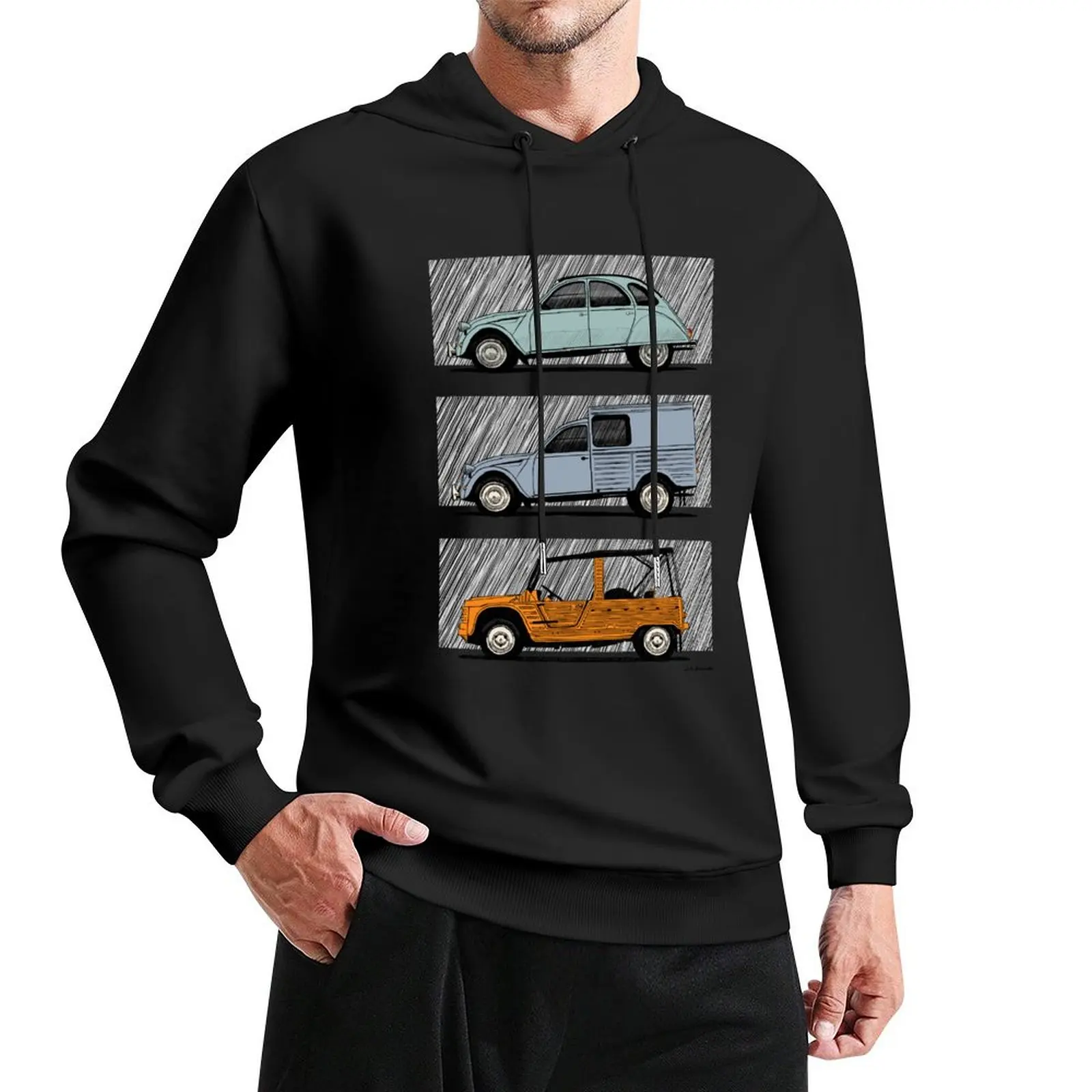 

The French utility classic and its derivatives Pullover Hoodie anime clothes men's clothes hoodie