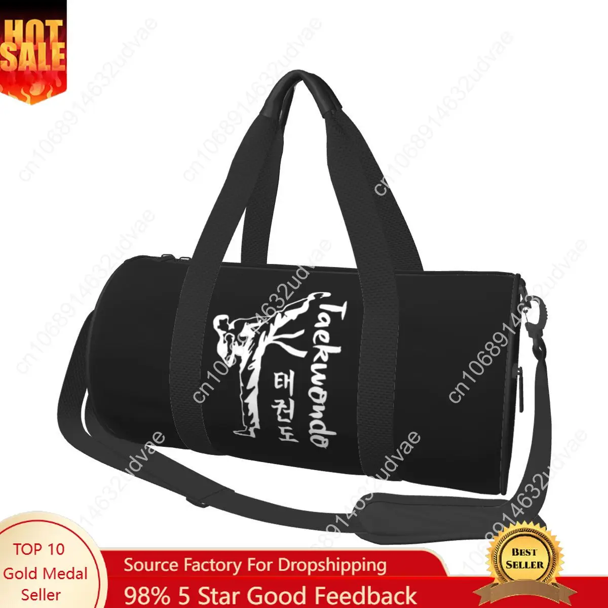

Korea Taekwondo Gym Bag Martial Arts Oxford Sports Bags Large Training Custom Handbag Colorful Fitness Bag For Men Women