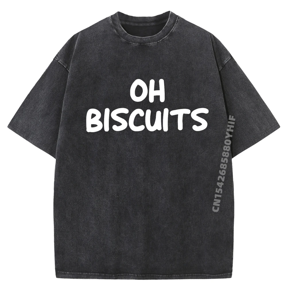 

Футболки с буквенным рисунком Oh Biscuits, забавные шутки, саркастическая модная стираная футболка, мужские рубашки с принтом для мужчин, канун Нового года