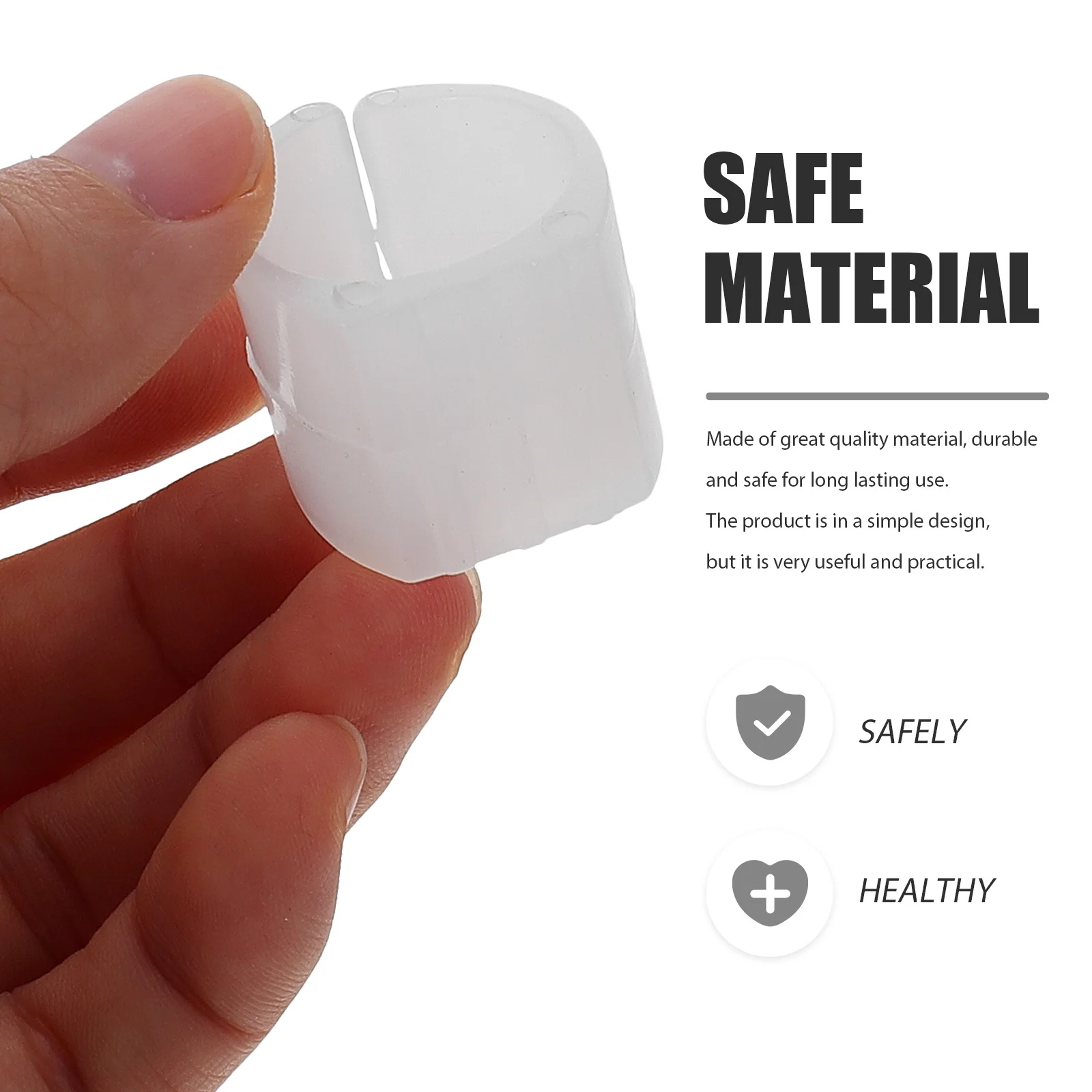 

30Pcs Chair Leg Protectors U-Shape Plastic Chair Feet Caps Non-Slip Furniture Foot Pads Table Leg Covers for Living Room Bedroom