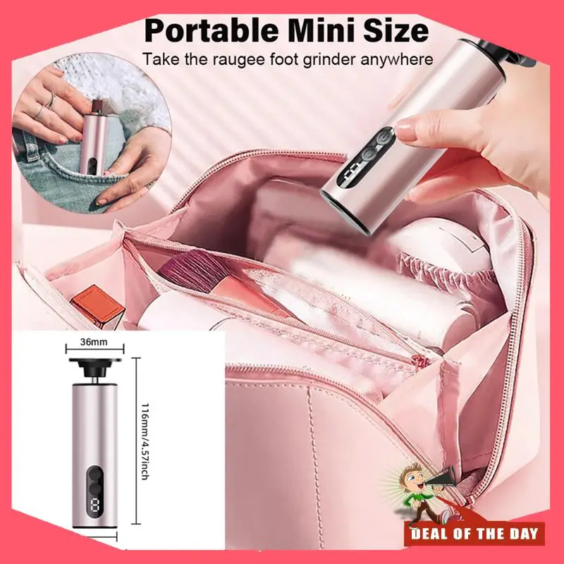 24-Hour Delivery For Feet Callus Removal Electric Foot Grinder Remover Sander File Pedicure Machine For Feet Exfoliator