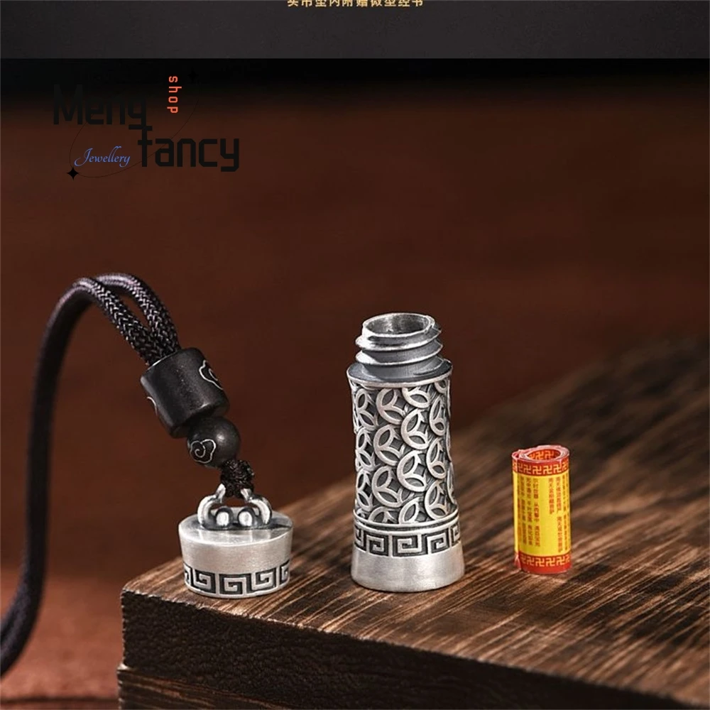 

Xiangyun Money Pendant Pure Silver New Style Fashionable Pendant Necklace For Men Fashion Exquisite Elegant Jewelry Best Selling