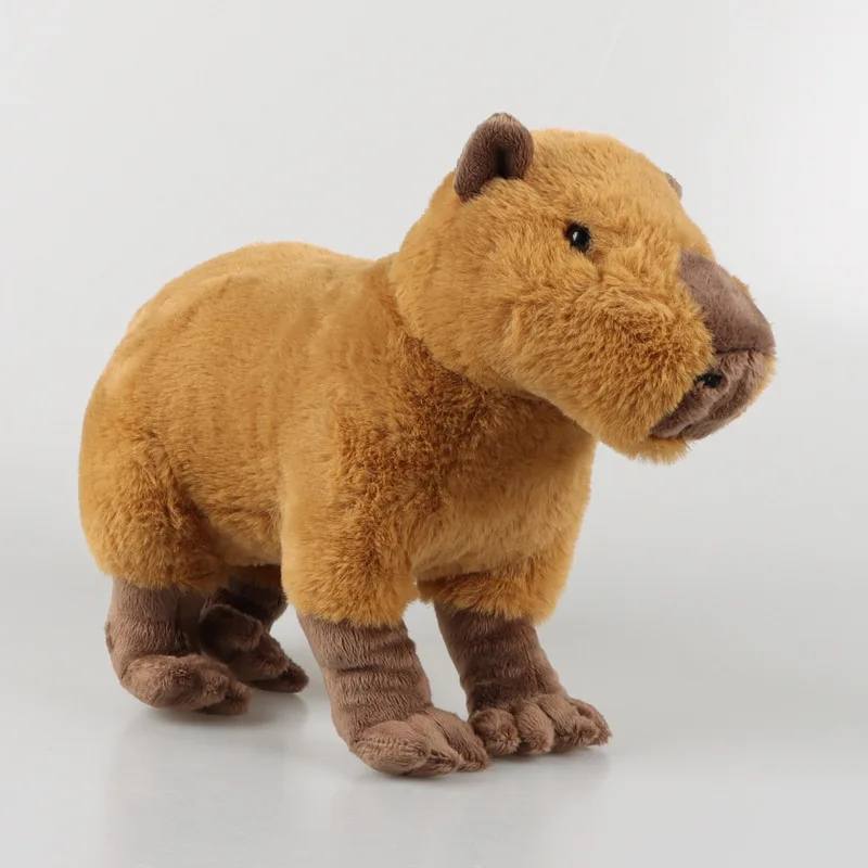 

Soft Capybara Plushie - Realistic Simulation Stuffed Animal Toy, Cute Kawaii Doll for Kids, Ideal Christmas Gift for Girls