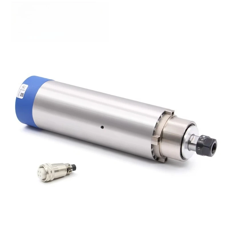 

Настройка 1,5 кВт ER16 D = 65 мм 400 Гц шпиндель с воздушным охлаждением 4 шт. подшипники 24000 об/мин двигатель шпинделя для обработки древесины