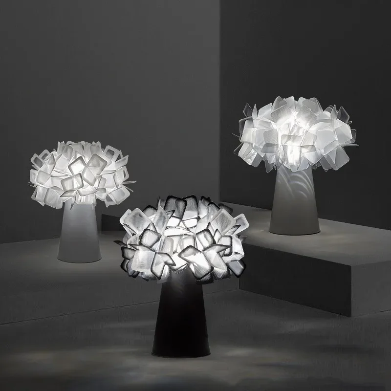 ABEL Simple Table Lamp Modern Flower Nordic LED Decorative Desk Light for Home Bed Room Bedsid