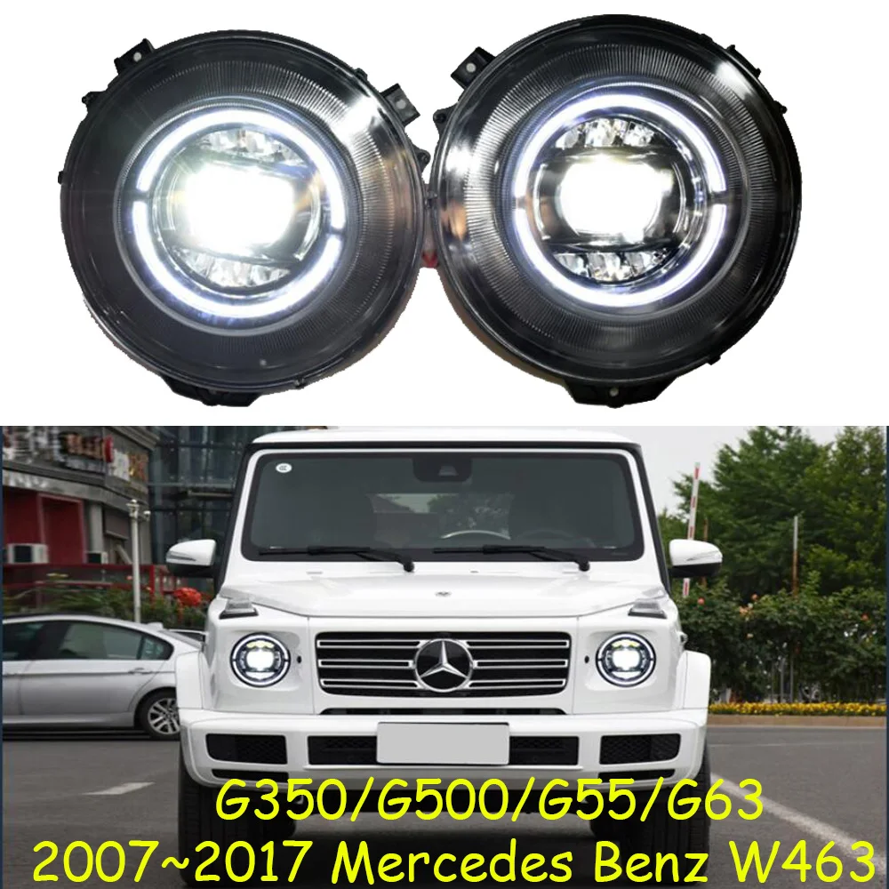 

All in LED 2007~2017y car bupmer head light for Mercedes Benz W463 headlight G350 G500 G55 G63 car accessories fog W463 headlamp