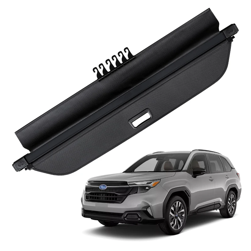 

For Subaru Forester 2025 Retractable Trunk Cargo Cover Parcel Rack Anti-Peeping Shield Privacy Auto Accessories