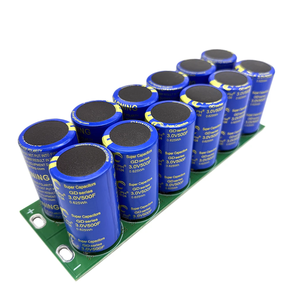 1Set GDCPH 36V42F Automotive Rectifier Module 3V500F 12pcs Series Connection Bank Large Capacity For Backup Power Supply