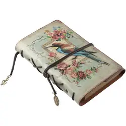 Vintage Refillable Journal,Classic Leather Traveler Notebook ,Personal Travel Diary for Writing