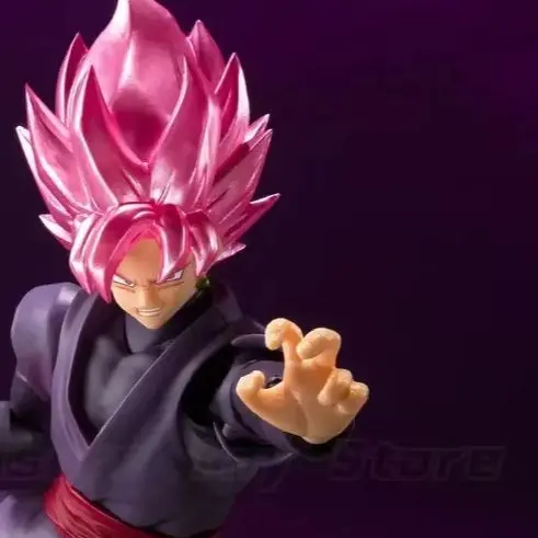 【En stock】Figura de acción original BANDAI SPIRITS S.H.Figuarts DBS Goku Black, juguete de regalo