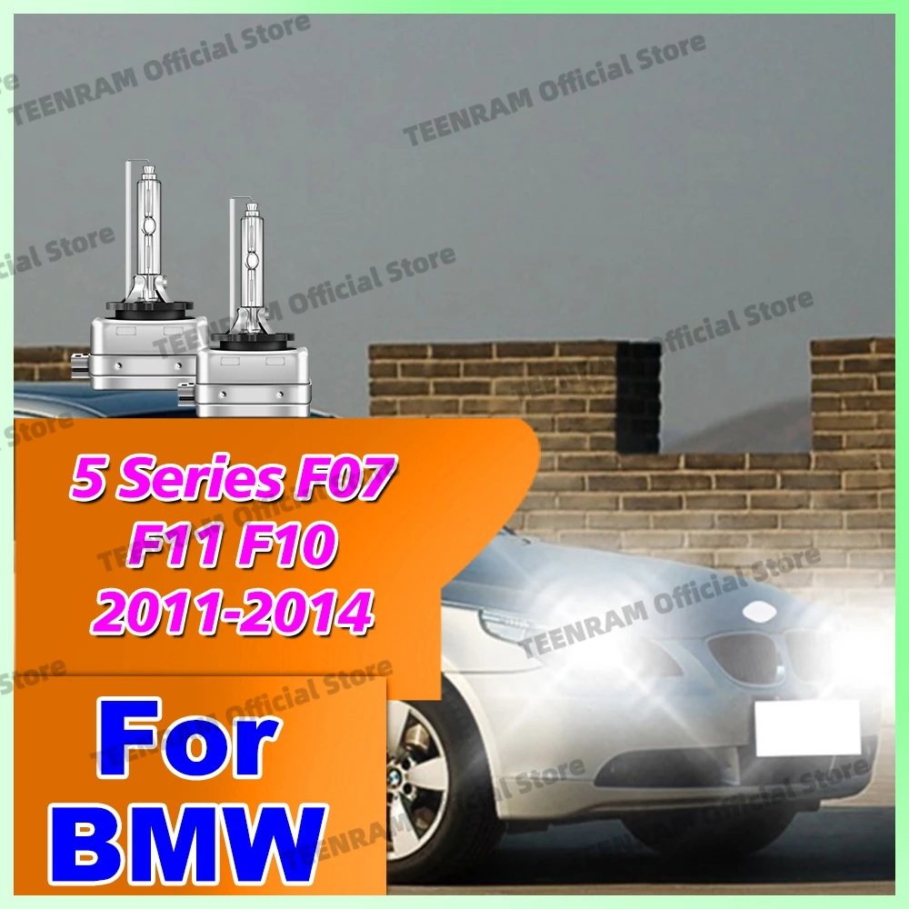

2x For BMW 5 Series F07 F11 F10 2011-2014 Fast Bright Xenon HID D1S D1 Headlight 6000K 8000K 10000K Lamp Bulbs 35W 12V Plug&Play