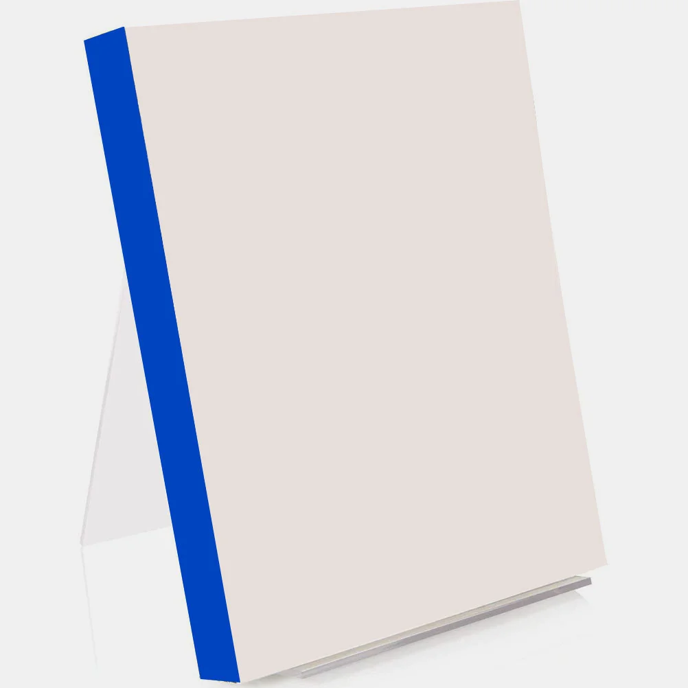 3 Pcs Acrylic Book Holder Digital Signage Magazine Display Stand Desktop Bookend Number for Easel Bracket