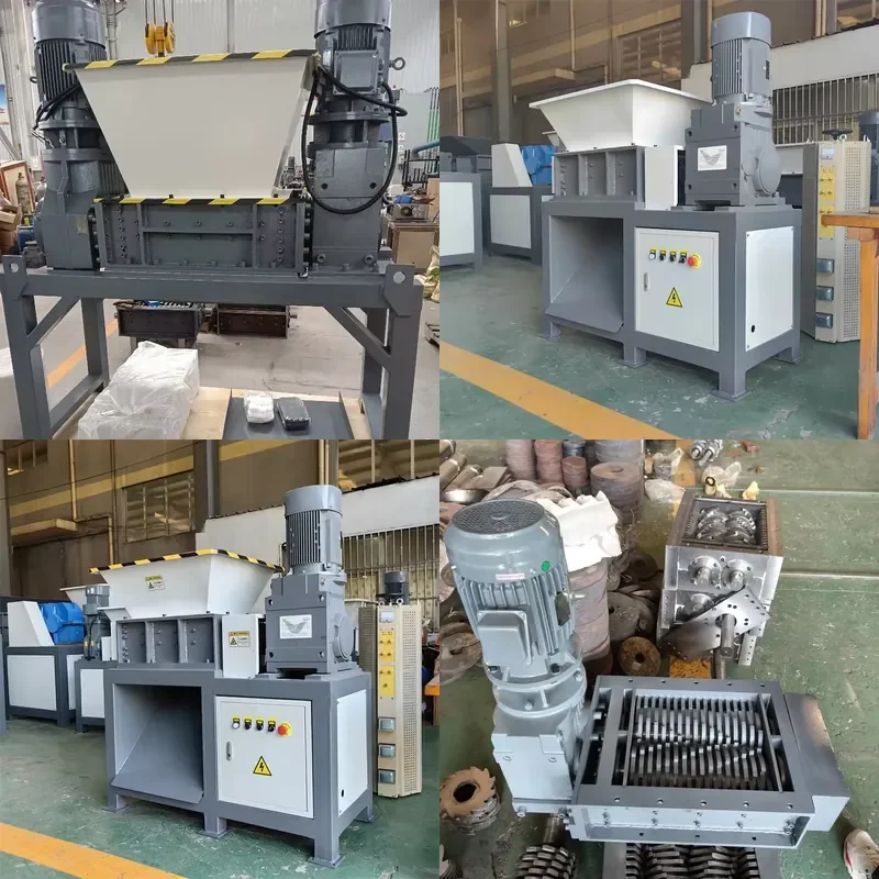 Industrial Machinery Straw Processing Crushing Machine / Wheat Rice Straw Bale Shredder
