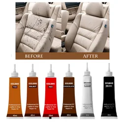 Car Leather Filler Repair Cream Auto Scratch Polishing Repair Tool Paint Remover for Car Seat Home Leather Vinyl Polish Care Fix