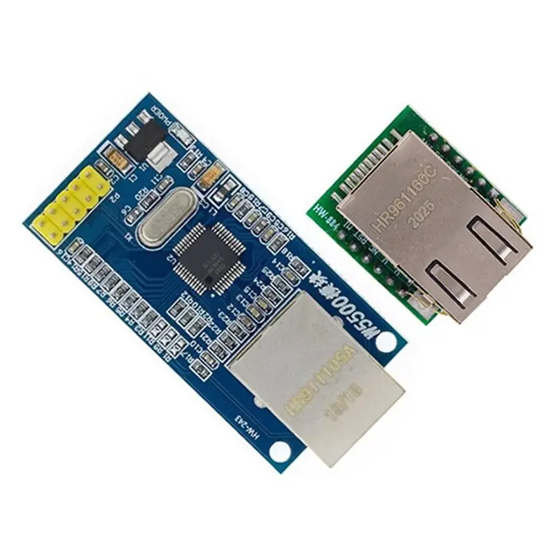 AA60 W5500 Module USR-ES1 SPI Ethernet ETH Module Compatible with WIZ820io 2PCS Network Development Board