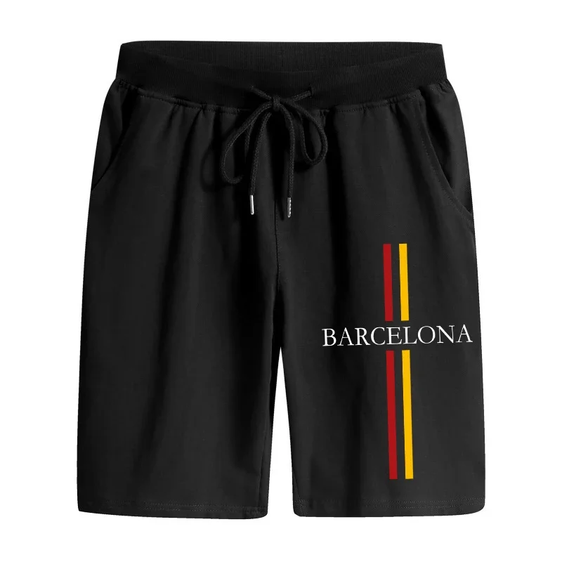 

Men's Sweatpants Printing Casual Short Trouser Outdoors Jogging Sports Cycling Clothing Street Fashion Half Pants Summer Shorts